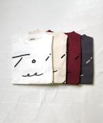 ラフィ天竺　プリントT