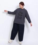 ラフィ天竺　プリントT(HOP STEP JUMP)