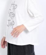 ラフィ天竺　プリントT(HOP STEP JUMP)