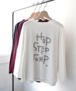 ラフィ天竺　プリントT(HOP STEP JUMP)