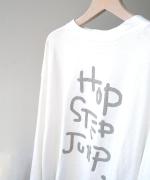 ラフィ天竺　プリントT(HOP STEP JUMP)