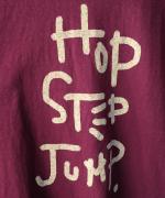 ラフィ天竺　プリントT(HOP STEP JUMP)