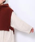 ウールアンゴラボア フードベスト