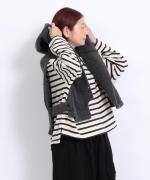 ウールアンゴラボア フードベスト