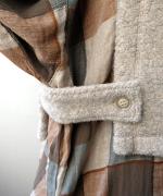 ウールアンゴラボア フードベスト