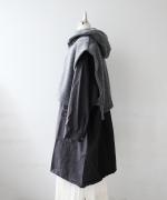 ウールアンゴラボア フードベスト