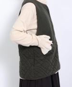 ストレッチキルト アシンメトリーベスト