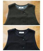 ストレッチキルト アシンメトリーベスト