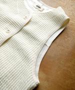 ストレッチキルト アシンメトリーベスト