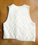 ストレッチキルト アシンメトリーベスト
