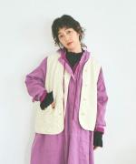 ストレッチキルト アシンメトリーベスト