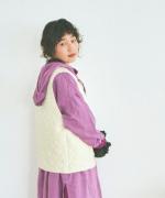 ストレッチキルト アシンメトリーベスト