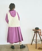 ストレッチキルト アシンメトリーベスト