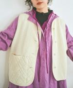 ストレッチキルト アシンメトリーベスト