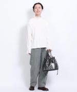 コットンベルギーリネン天竺×コットンヘンプガーゼ プルオーバー