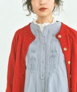 コットンベルギーリネン天竺×コットンヘンプガーゼ プルオーバー