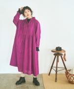 コットンベルギーリネン天竺×コットンヘンプガーゼ プルオーバー