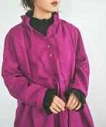 コットンベルギーリネン天竺×コットンヘンプガーゼ プルオーバー