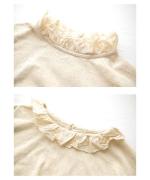 コットンベルギーリネン天竺×コットンヘンプガーゼ プルオーバー