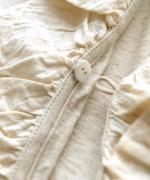 コットンベルギーリネン天竺×コットンヘンプガーゼ カーディガン