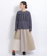 ラフィ天竺②　プリント長袖T