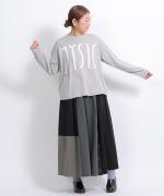 ラフィ天竺②　プリント長袖T