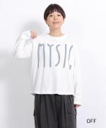 ラフィ天竺②　プリント長袖T