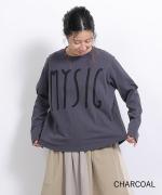 ラフィ天竺②　プリント長袖T