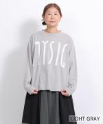 ラフィ天竺②　プリント長袖T