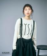 ラフィ天竺②　プリント長袖T