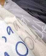 ラフィ天竺②　プリント長袖T