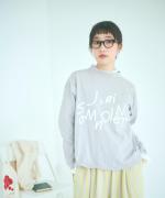 ラフィ天竺②　プリント長袖T