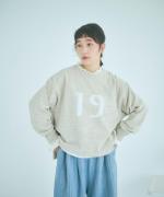 コットンチュール　フリルプルオーバー