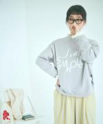 コットンチュール　フリルプルオーバー