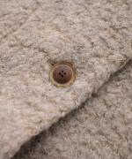 ウールコットンパイルダブルフェイス　ベスト