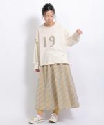 エコリバイバル裏毛　プリントプルオーバー