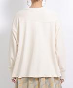 エコリバイバル裏毛　プリントプルオーバー