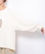 エコリバイバル裏毛　プリントプルオーバー