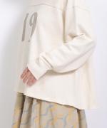 エコリバイバル裏毛　プリントプルオーバー