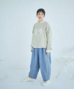 エコリバイバル裏毛　プリントプルオーバー