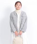 コットンインレイ　ジャケット