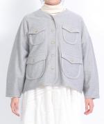 コットンインレイ　ジャケット