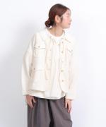 コットンインレイ　ジャケット