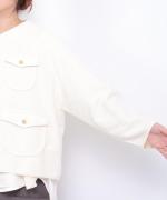 コットンインレイ　ジャケット