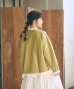 コットンインレイ　ジャケット