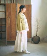 コットンインレイ　ジャケット