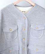 コットンインレイ　ジャケット