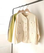 コットンインレイ　ジャケット