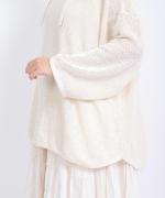 バスケットフルメッシュ　セーラープルオーバー