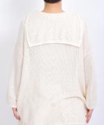 バスケットフルメッシュ　セーラープルオーバー